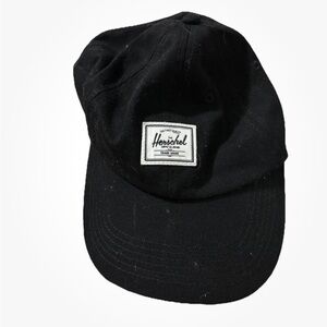 Herschel Supply Co. Hat - Men’s Black Adjustable Cap - Classic Logo